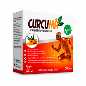 Cúrcuma Colágeno Tipo II Anti-inflamatório Natural 30 Cps