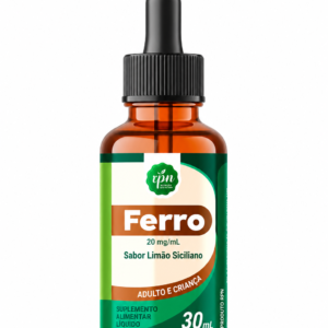 Ferro Líquido Suplemento Alimentar Sabor Limão Siciliano